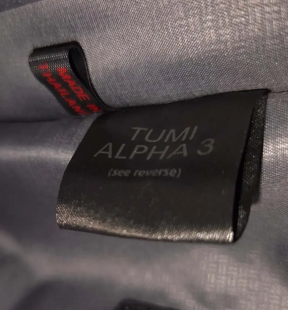 Tumi alpha small
